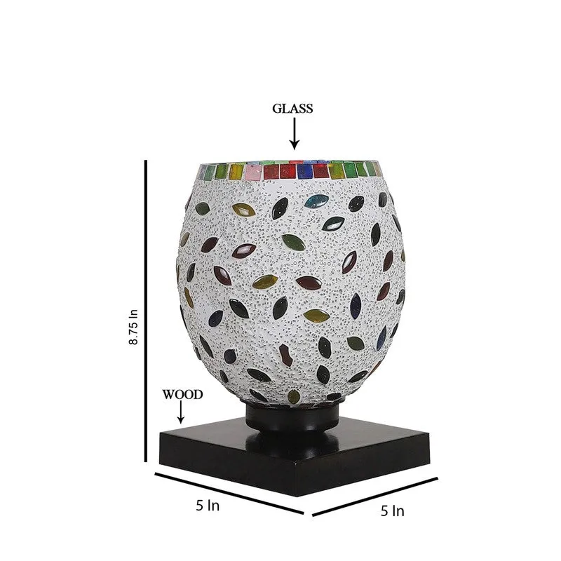 Rayen Mosaic Glass Table Lamp - Multicolor media 8