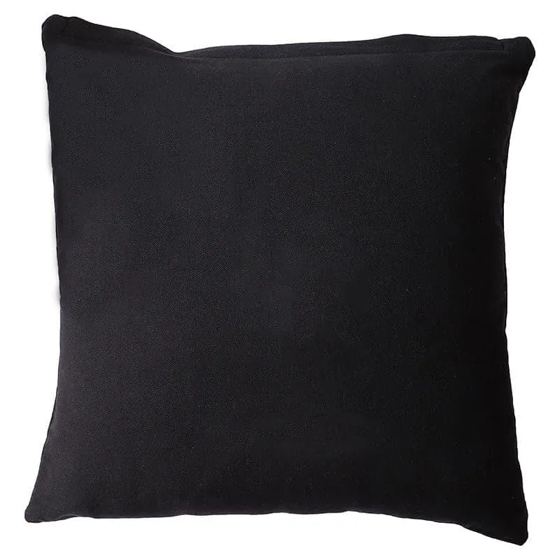Floro Blast Cushion Cover - Black media 5
