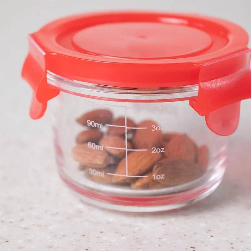 FlavoAirtight Glass Container (120 mL Each) - Set of Twelve media 3
