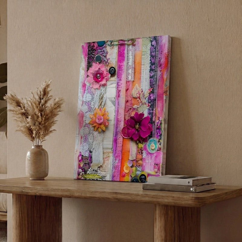 Sacred Bloom Canvas Wall Art