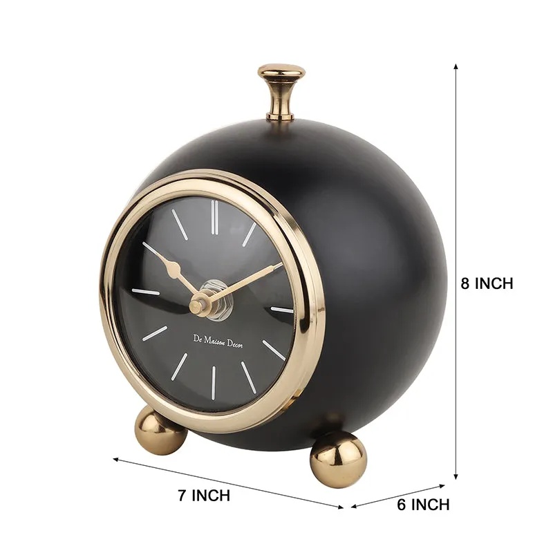 Annum Analog Table Clock - Black media 6