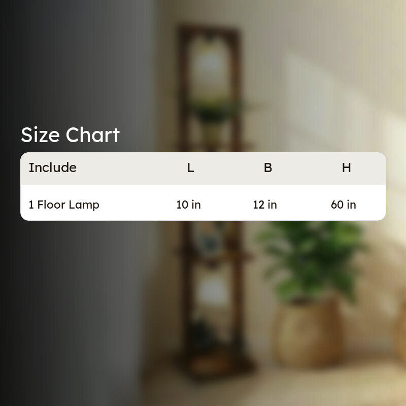 Julep Shelf Jute And Wooden Floor Lamp media 11