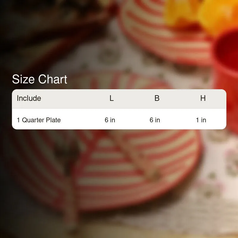 Ziada Ceramic Quarter Plate media 6