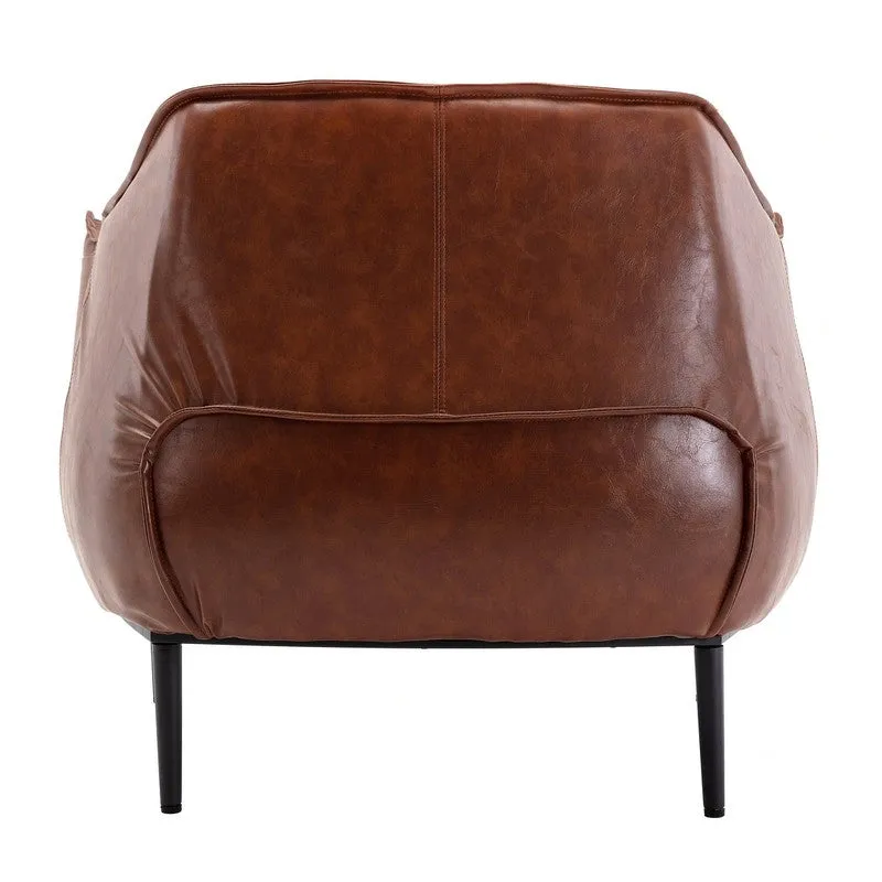 Elvora Neem Wood Accent Chair - Brown media 6
