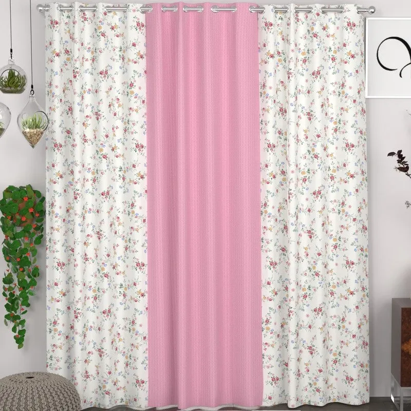 Pure Aura Drape Curtains - Set of Three media 1