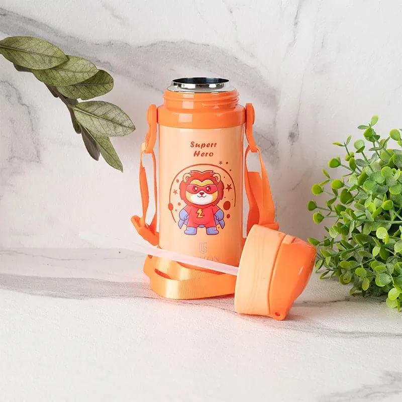 Funtura Hugo Water Bottle (Orange) - 350 mL media 3