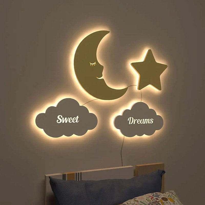 Sweet Dreams LED Stripe MDF Wall Lamp media 3