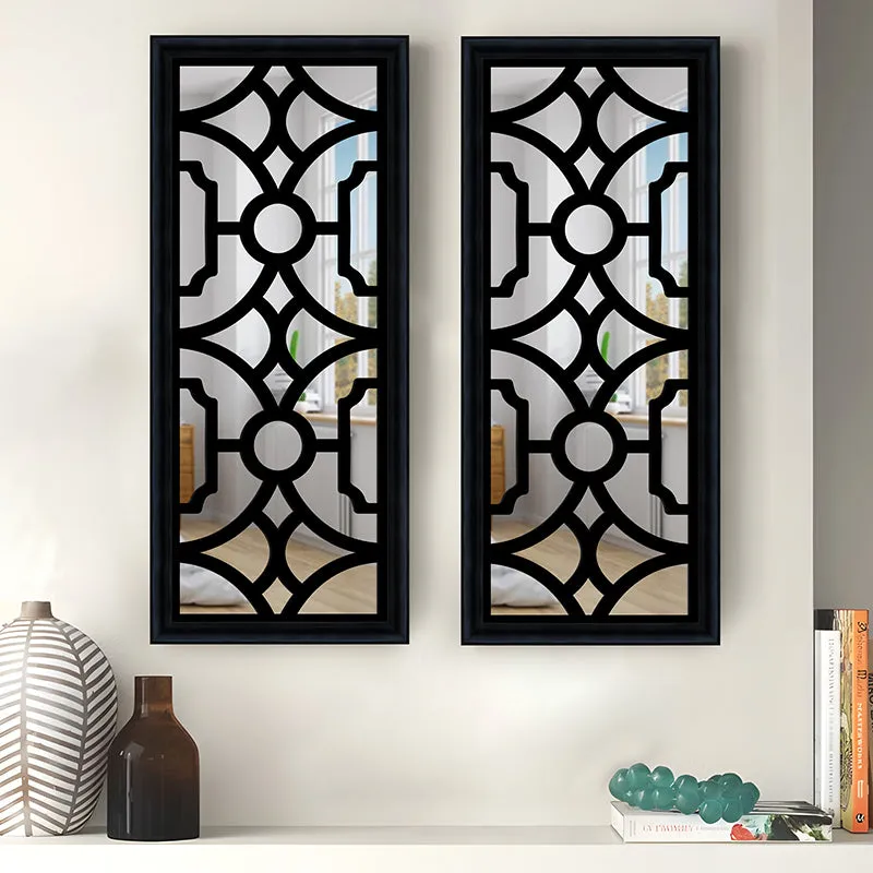Persian Motif Decorative Wall Mirror - Set Of Two media 4