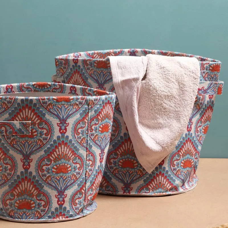 Space Saver Laundry Basket - Set Of Two media 5