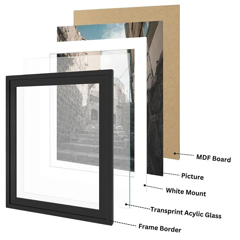 Mechan Botanical MDF Photo Frame - Set Of Six media 5