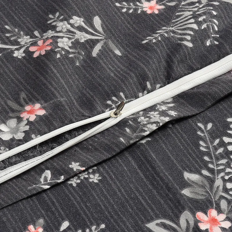 Midnight Grove Cotton Duvet Cover - 210 TC media 4