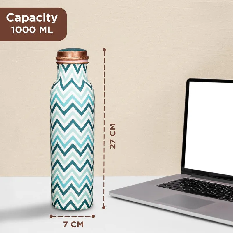 Hydronix Copper Water Bottle - 1000 mL media 8