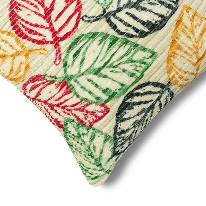 Squarecraft Cushion Cover (Yellow, Red) - Set Of Three media 4