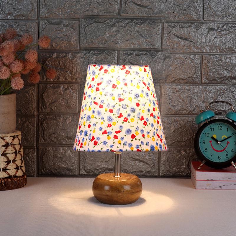 Astrova Color Splash Fabric Table Lamp - Multicolor
