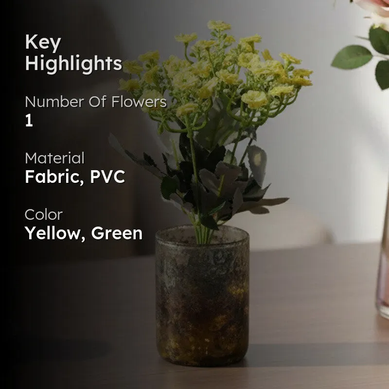 Realistic Artificial Flower Bunches - Yellow media 2