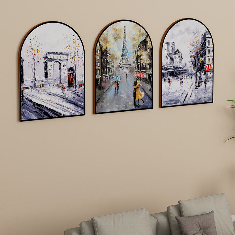 Paris Streets Wall Painting