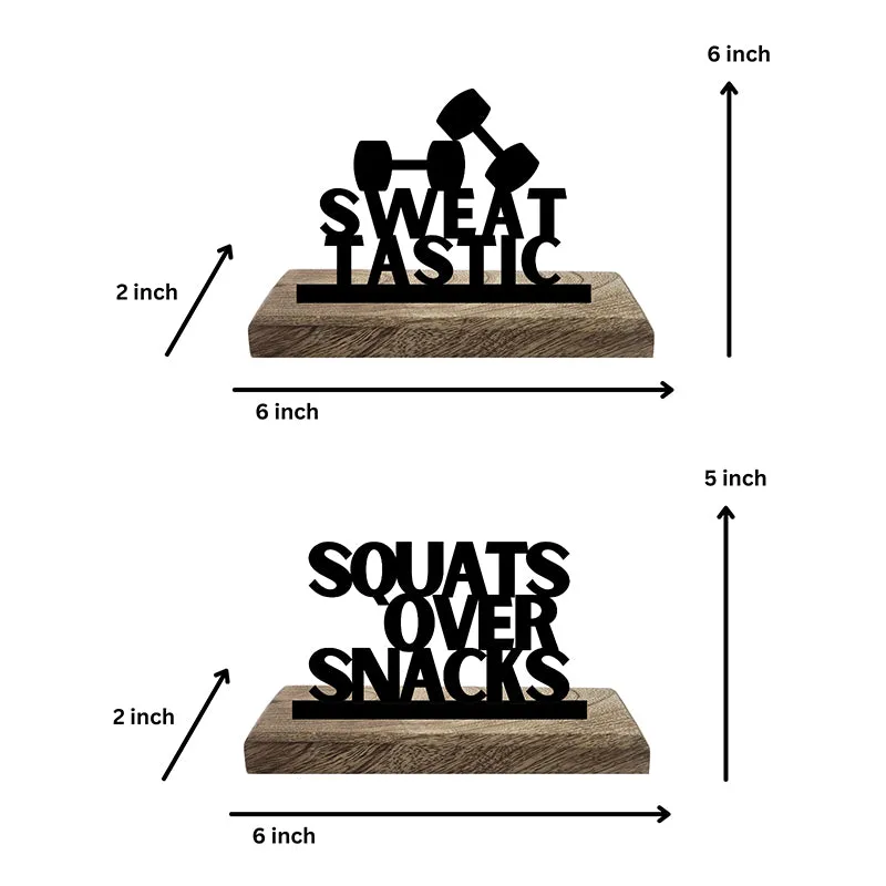 Squats & Sweat Showpiece - Set Of Two media 5