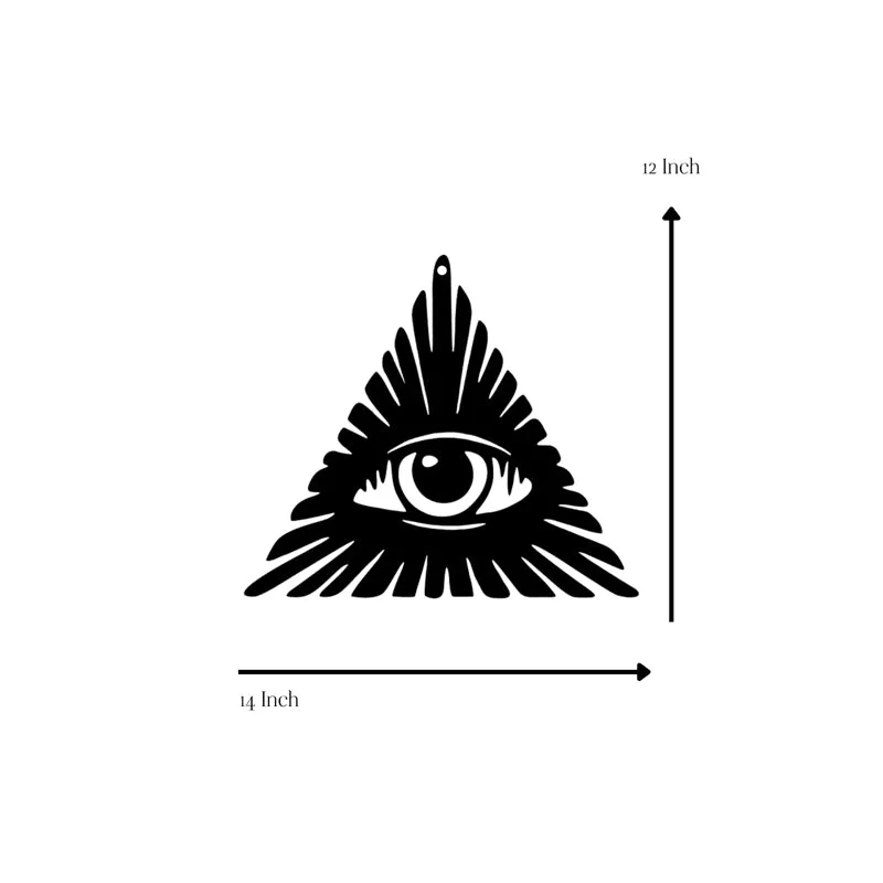 Eye Of Illumination Iron Wall Accent media 5