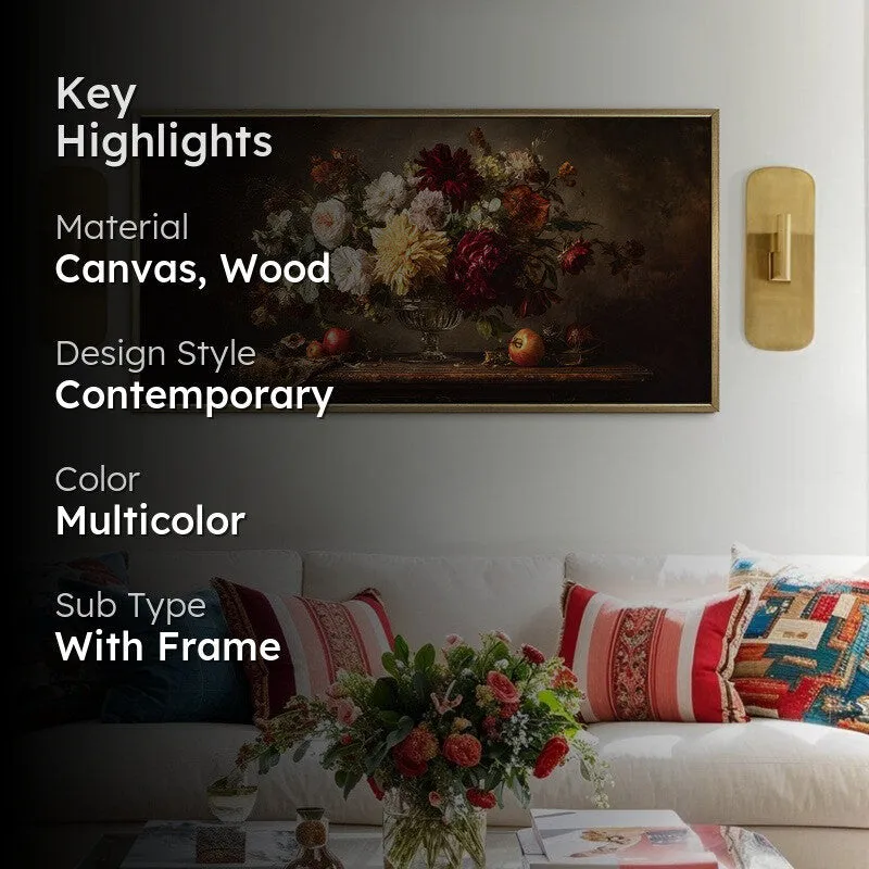 Roseluxe Canvas Wall Painting With Frame media 2