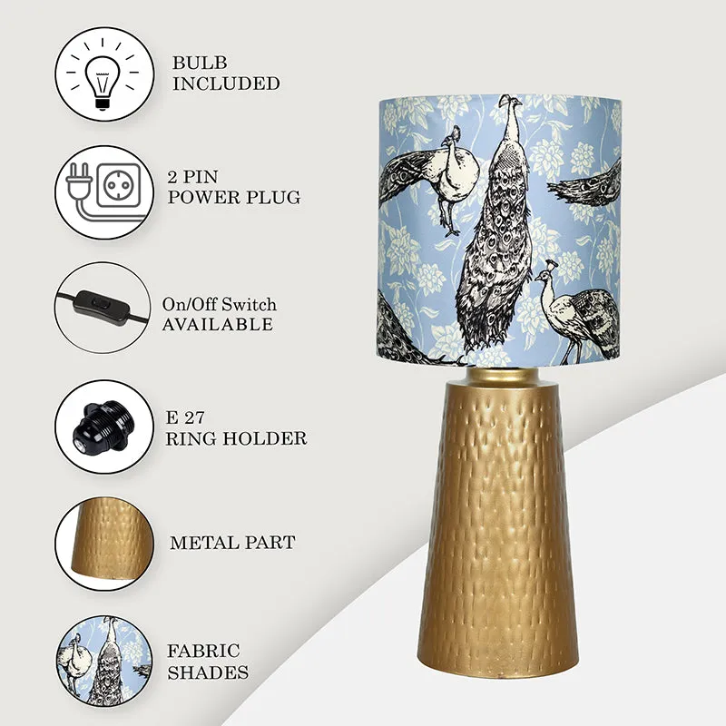 Morni Blunt Fabric Table Lamp media 4