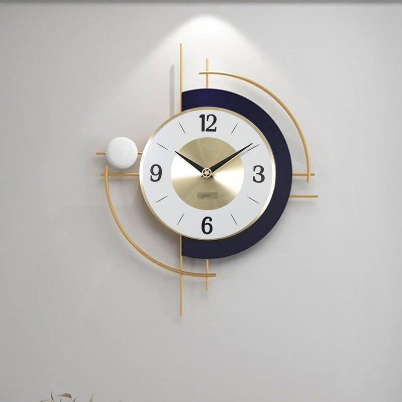 Cogged Silent Wall Clock - Multicolor media 5