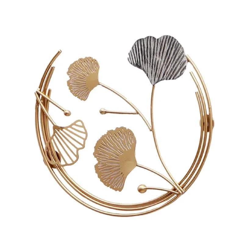 Verdant Veil Iron Wall Accent - Set Of Two media 3