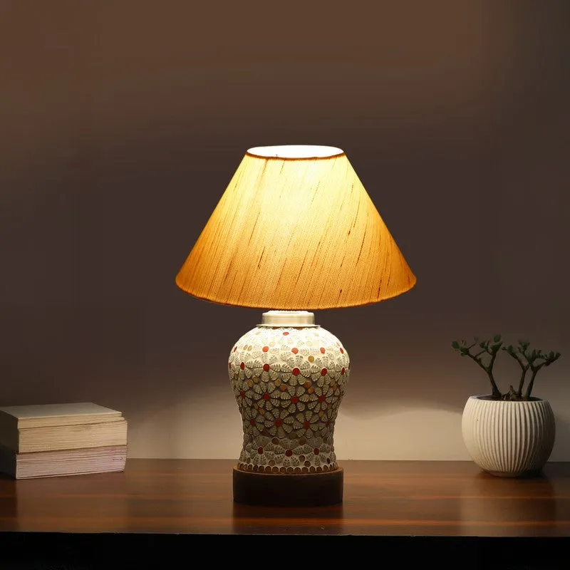 Solirae Wooden Table Lamp - Multicolor media 1