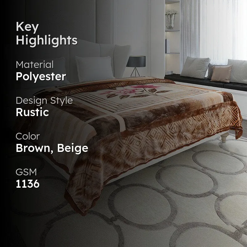 Monte Carlo Elegant Harmony Blanket - 1136 GSM media 2