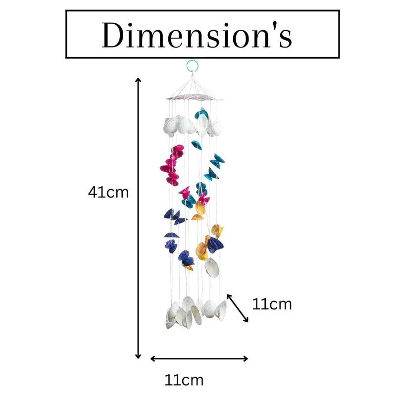 Seaside Rhythm Sea Shell Windchime media 7
