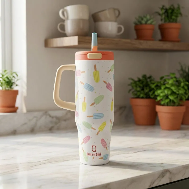 Popsicle Print Stainless Steel Tumbler - 1200 ML media 1