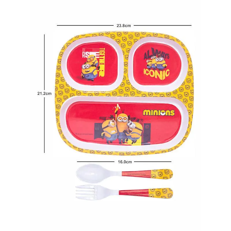 Servewell Minion Buddies Kids Dining Set - Five Piece Set media 4