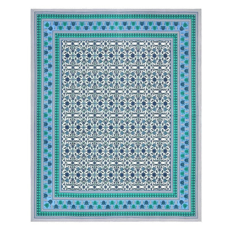 Colby Floral Cotton Bedsheet - 250 TC media 3