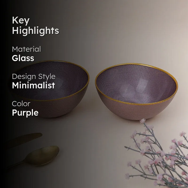 Nirsha Serving Bowl (580 ML) - Set Of Two media 2