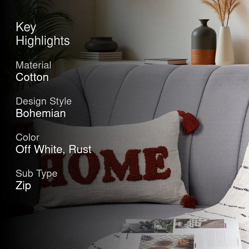 Rustic Nest Tufted Cushion Cover media 2