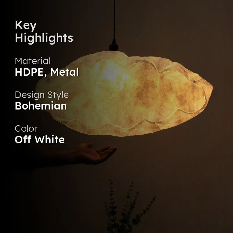 Fig Living Cloud Pendant Tyvek Ceiling Lamp - Off White media 2