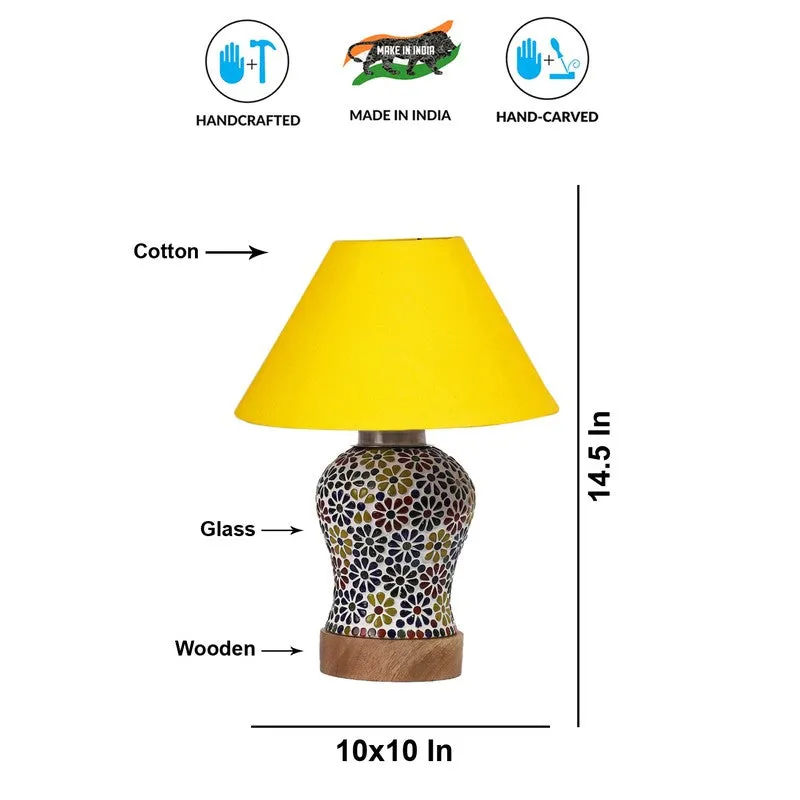 Zenvia Wooden Table Lamp - Multicolor media 9