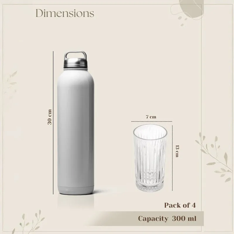 Ravine Drinking Glass(300 mL) - Set Of Four media 4