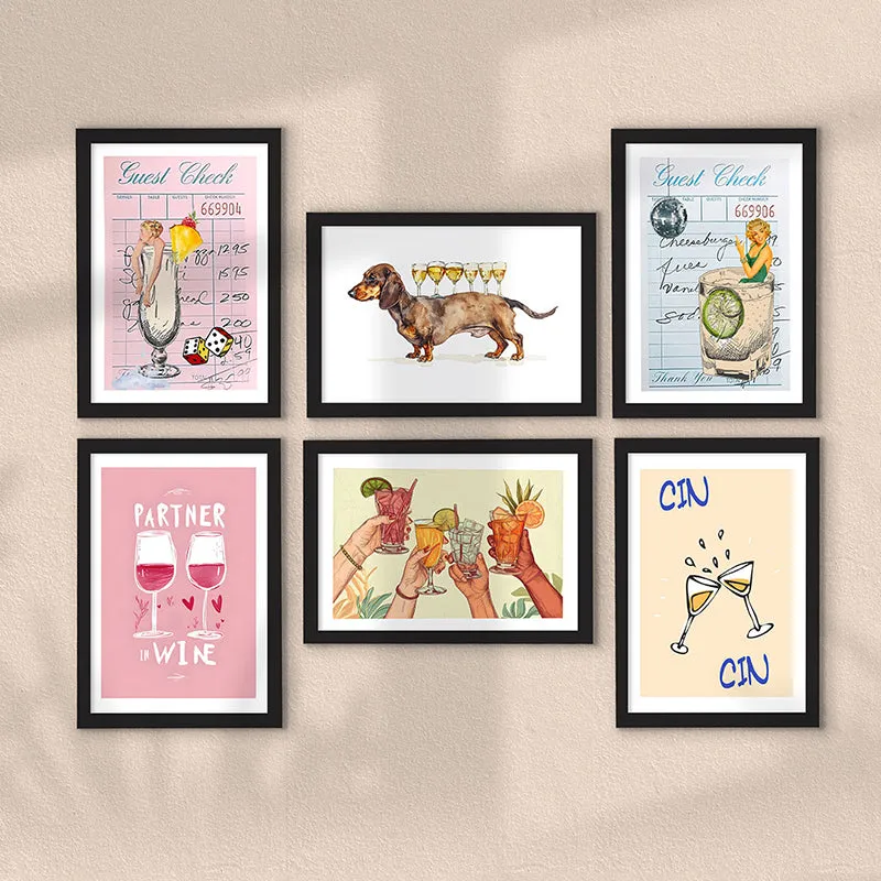 Comfort In Frame Wall Art - Set Of Six media 4