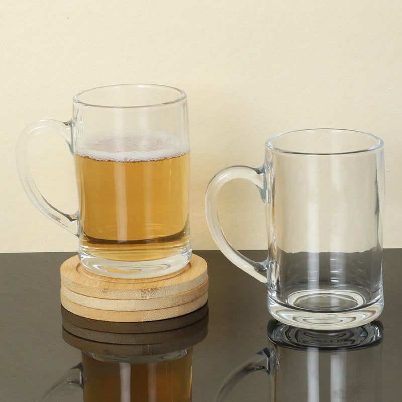 Jabez Beer Mug (370 ML) - Set Of Two