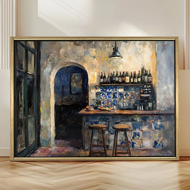 Glinting Canvas Wall Painting With Frame media 4