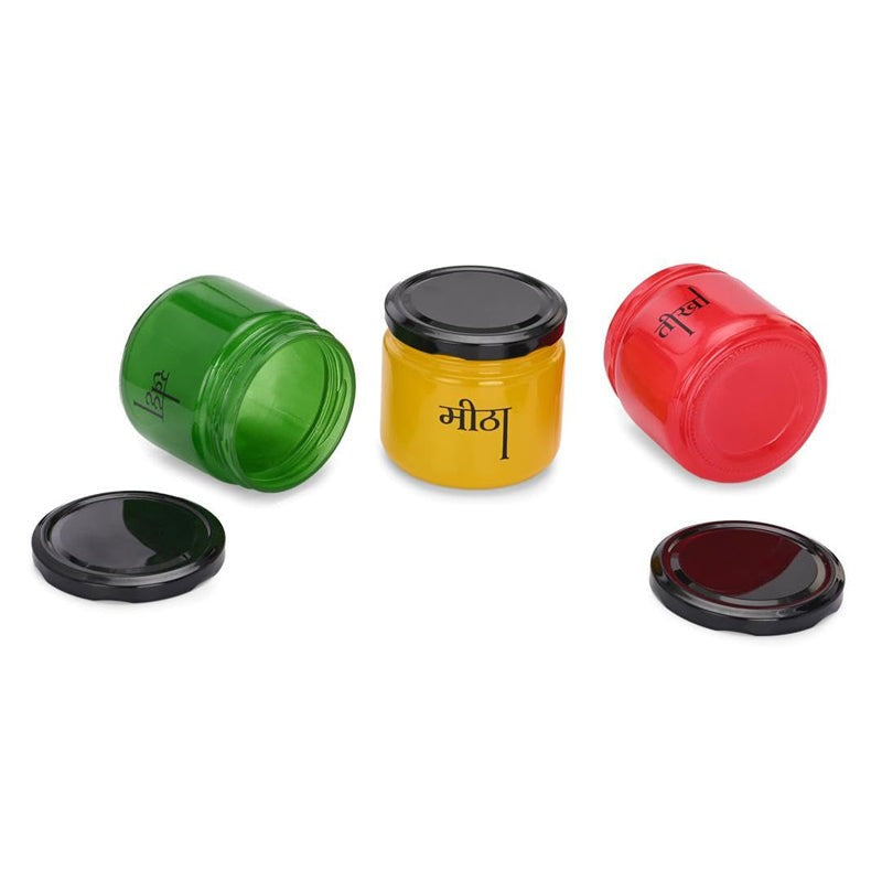 Khatta Meetha Theekha Jar (300 mL Each) - Set Of Three media 3