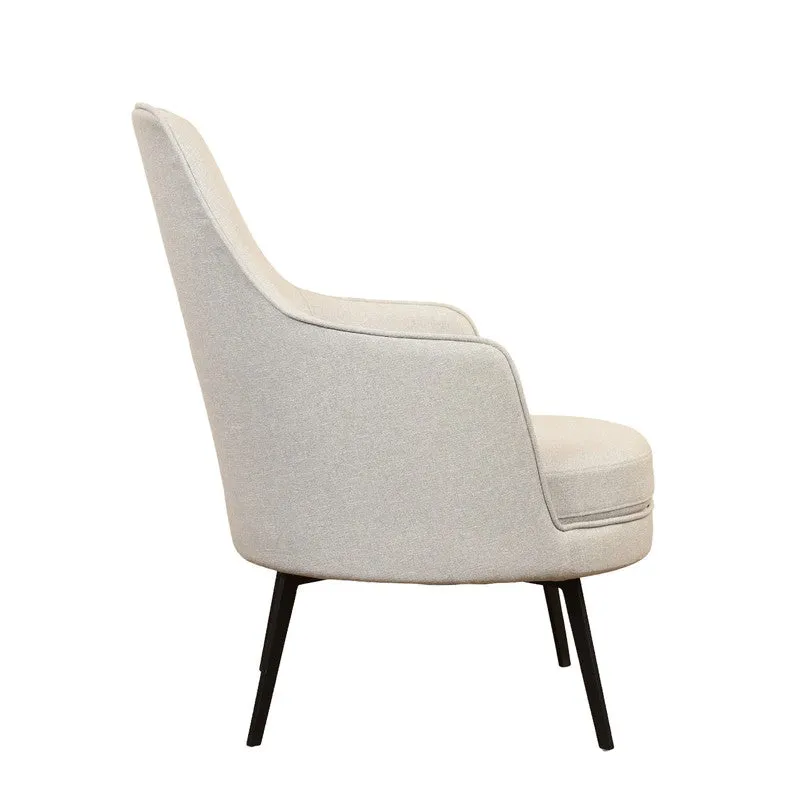Trendra Neem Wood Lounge Chair - Grey media 6