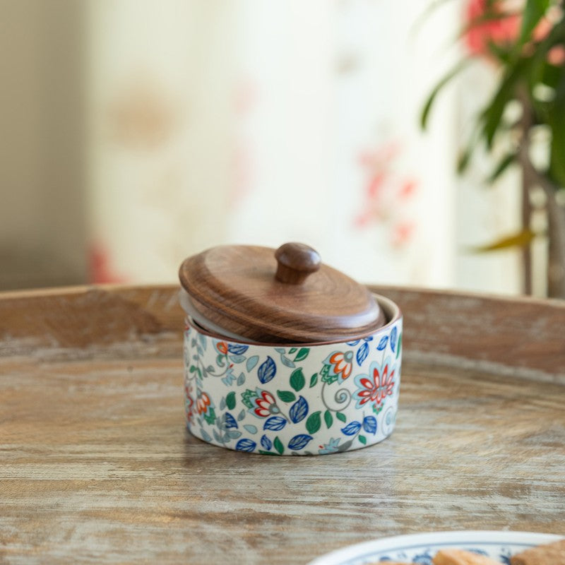 Sheesham Wood · Ceramic