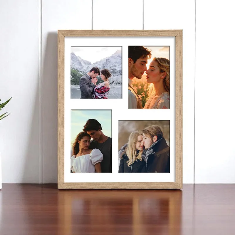 Nostara Collage Photo Frame - Beige media 1
