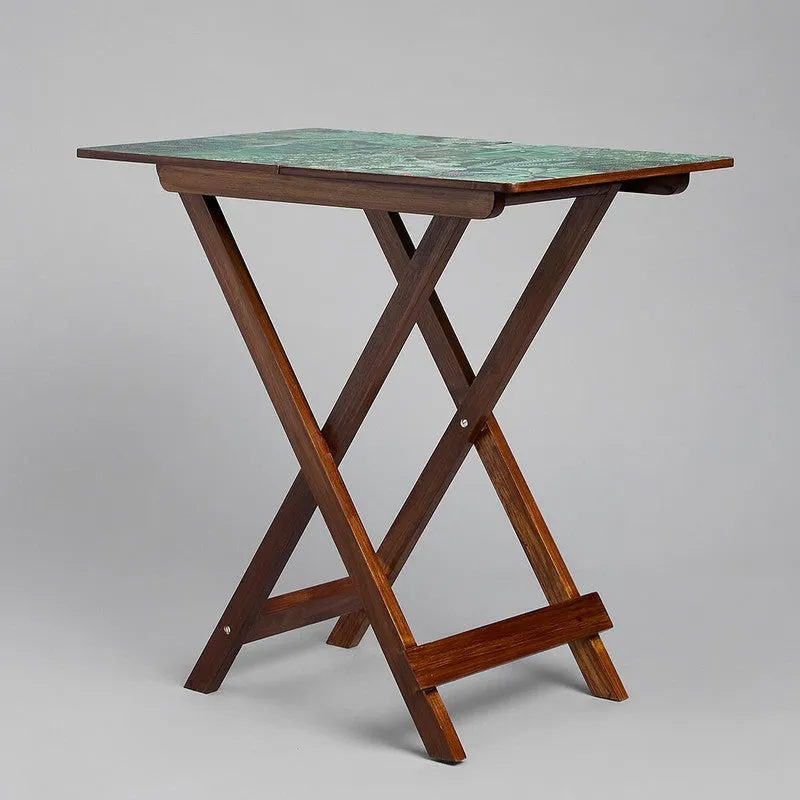 India Circus Wood Grace Folding Side Table media 5
