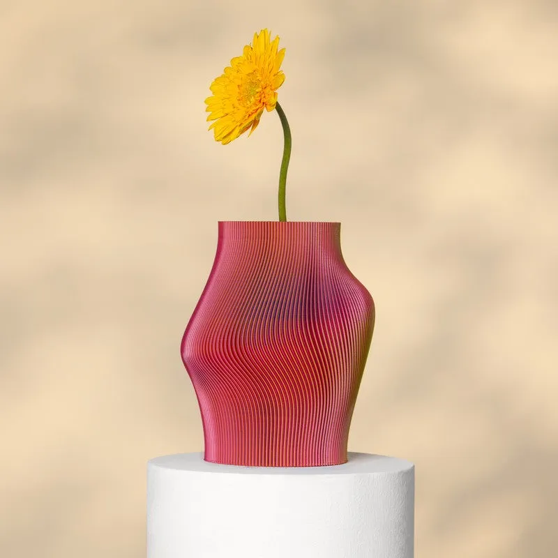 Fig Living Muse Vase RY (3d Printed) - Two Piece Set media 8