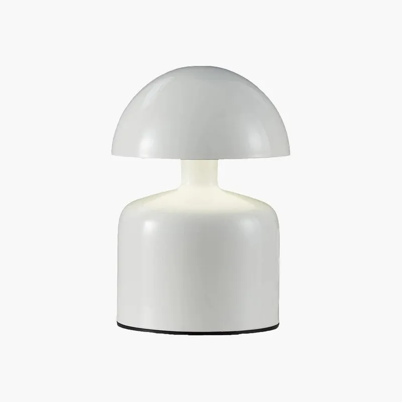 NovaLite Mushroom Metal Table Lamp - White media 4