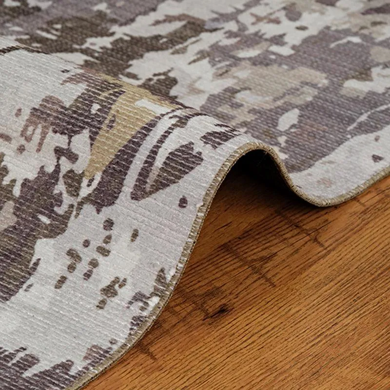 Aria Abstract Carpet - Grey media 6