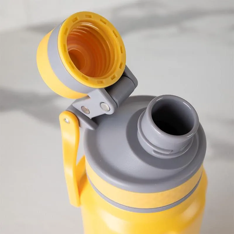 Aqua Alchemy Hot & Cold Thermos Water Bottle (Yellow & Green, 750 mL Each) - Set Of Two media 4