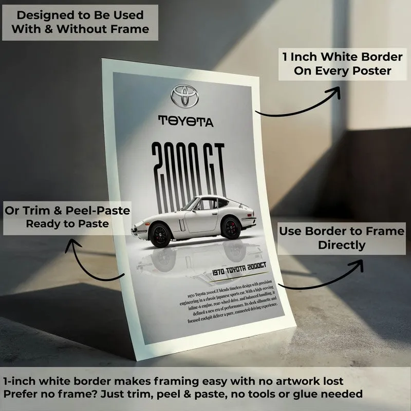 Porsche Powerhouse Wall Poster - White media 7